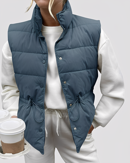 SZUNARI | Kamizelka Pikowana – Aimee Light Warmth