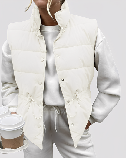 SZUNARI | Kamizelka Pikowana – Aimee Light Warmth