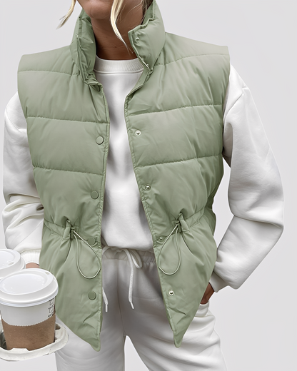 SZUNARI | Kamizelka Pikowana – Aimee Light Warmth