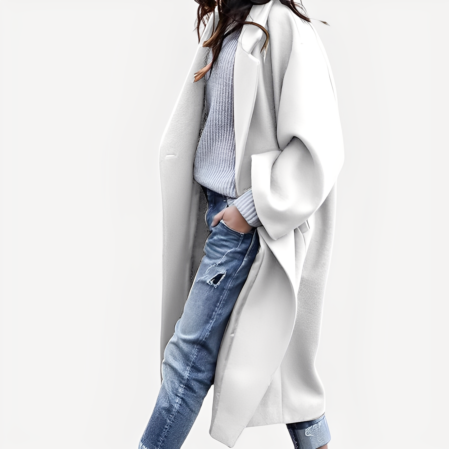 SZUNARI | Płaszcz Damski – Wełniana Elegancja