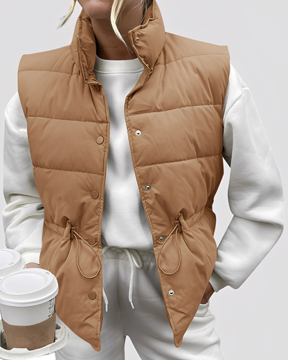 SZUNARI | Kamizelka Pikowana – Aimee Light Warmth