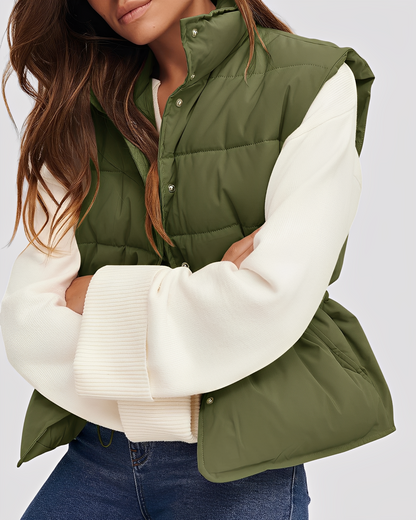 SZUNARI | Kamizelka Pikowana – Aimee Light Warmth